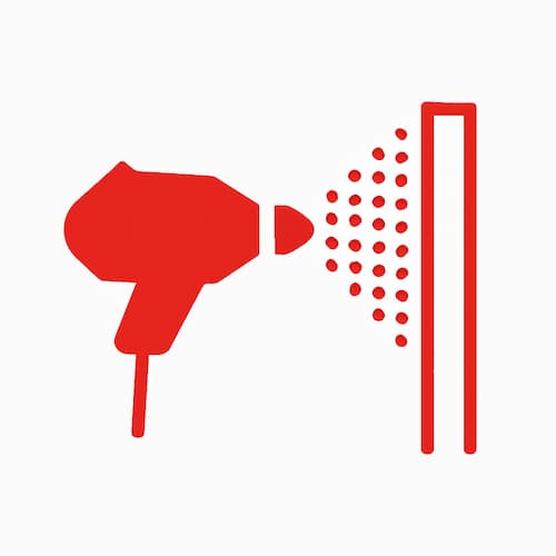 Sprühpistole für Betonbeschichtungen